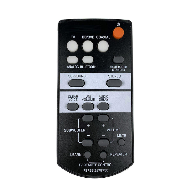 FSR66 ZJ78750 FSR71 ZK72120 for Yamaha Sound Bar Remote Control for YAS-103 ATS-1030 YAS-203