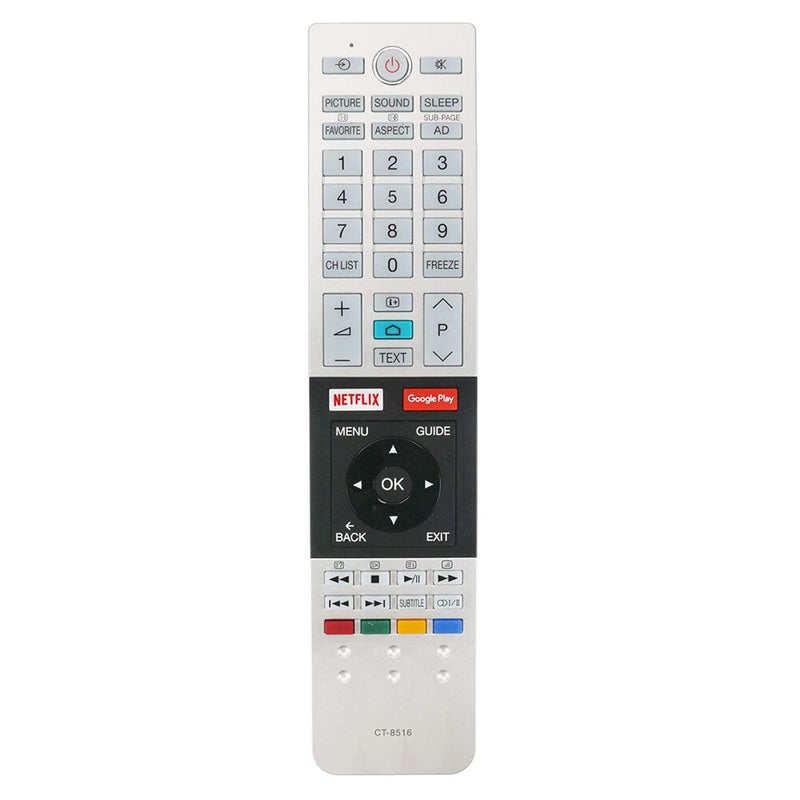 CT-8516 Remote Control for TOSHIBA Android HD TV 43U7750VN 55U7750VE 65U9750 CT-8517