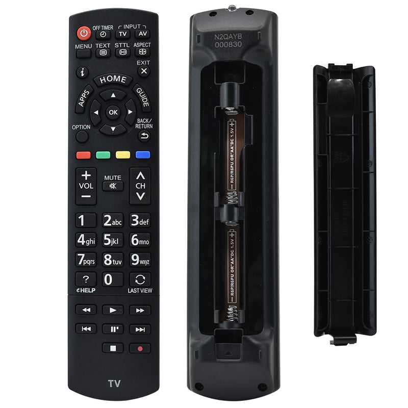 N2QAYB000830 for Panasonic TV Remote Control TX-L32E6B H-LR42E6 TX-L39EW6 TX-L39ES61 N2QAYB000829