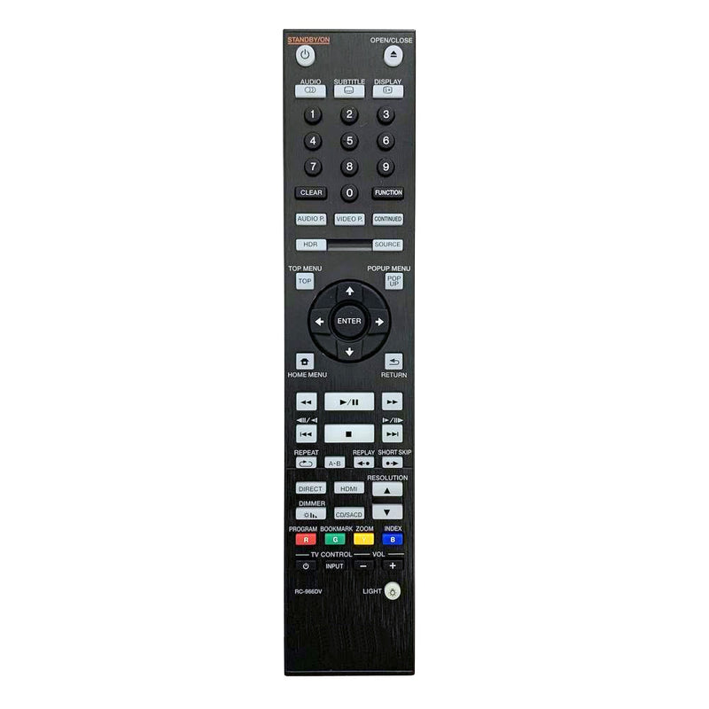 RC-966DV Remote Control for Pioneer 4K Ultra Blu-ray Disc Player