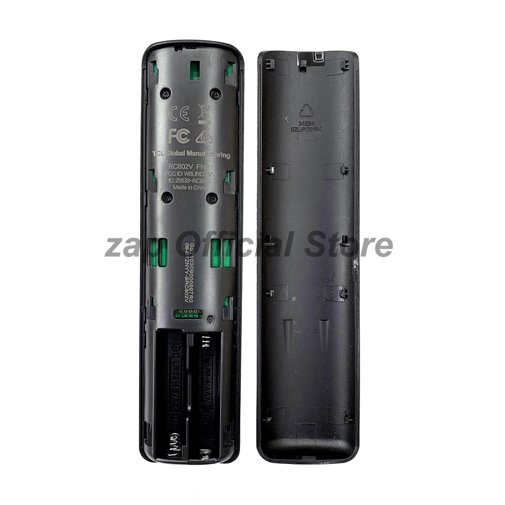 RC802V FNR1 Voice Remote Control for TCL Android 4K Smart TV Netflix YouTube