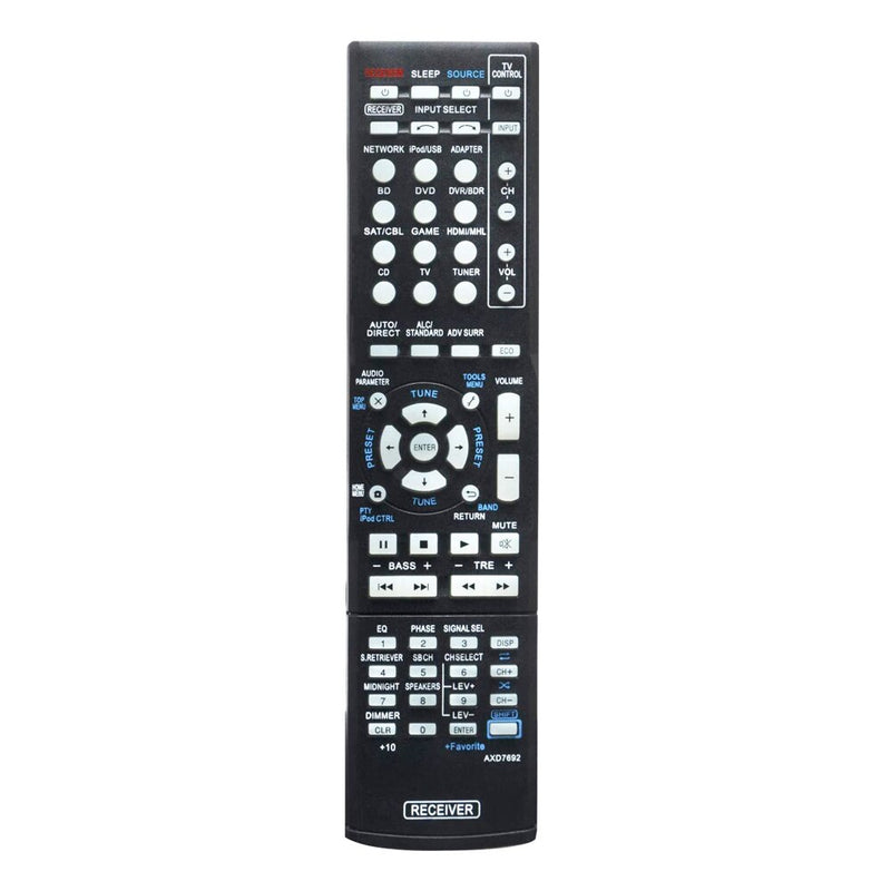 AXD7692 Fit for Pioneer AV Receiver 6-Device Remote Control