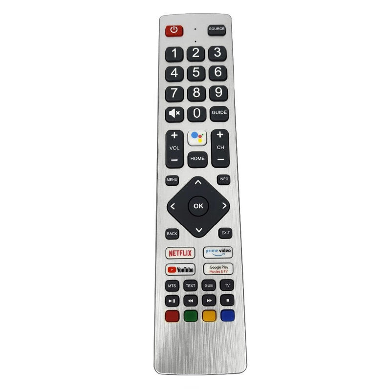 Voice Remote Control for SHARP AQUOS TV Netflix Prime Video YouTube Freeview Play