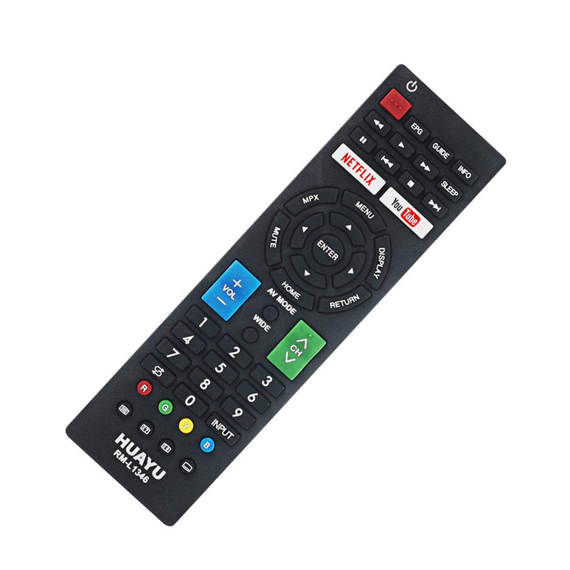 Remote Control for Sharp TV RC5112, GB147WJN1, GB139WJN1, RC1912, GA903WJSA, RC4846, GB042WJSA