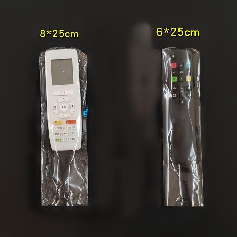 5/10/20PCS Transparent Shrink Film Bag Anti-dust Protective Case Cover for Remote Control