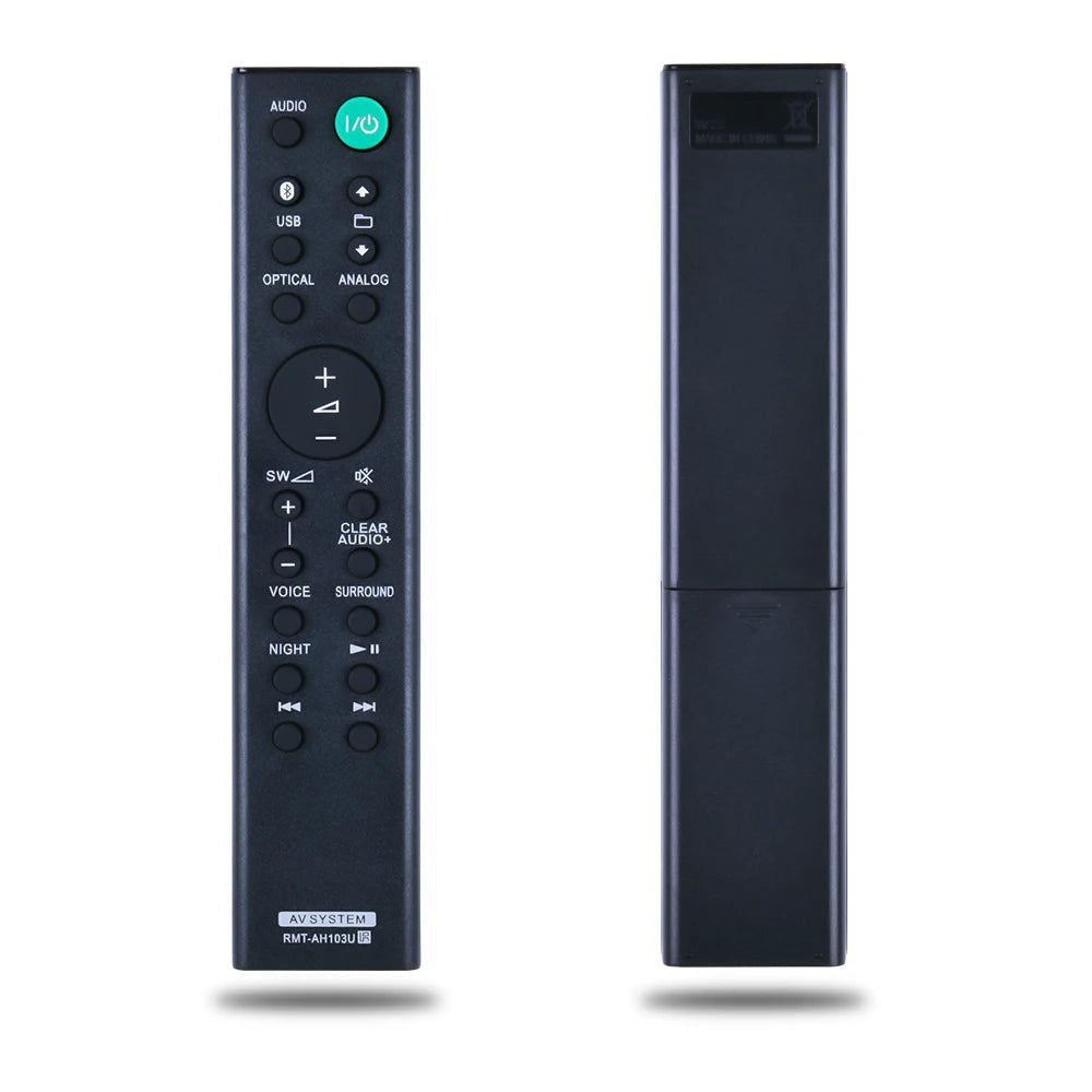 Sony RMT-AH103U Replacement Remote Control for Sound Bar Audio Systems
