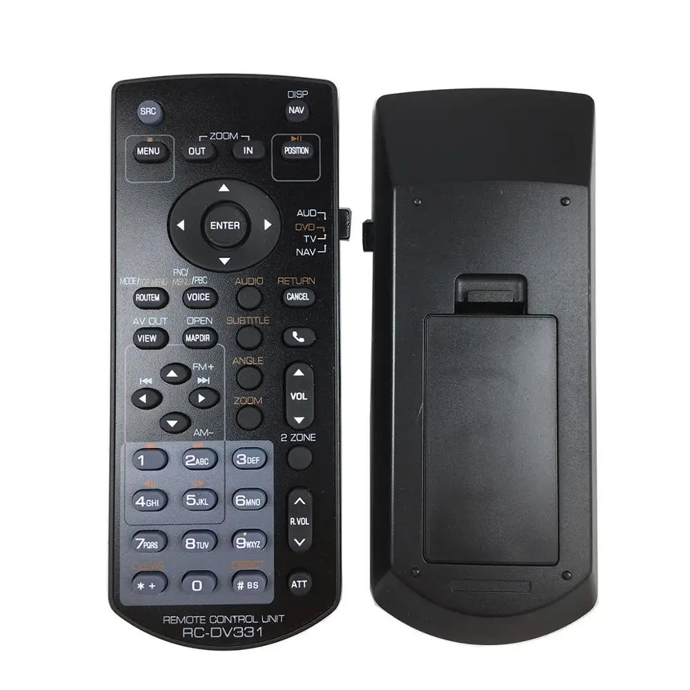 Kenwood RC-DV331 Replacement Remote Control for DDX and KVT Series Car Multimedia Receivers