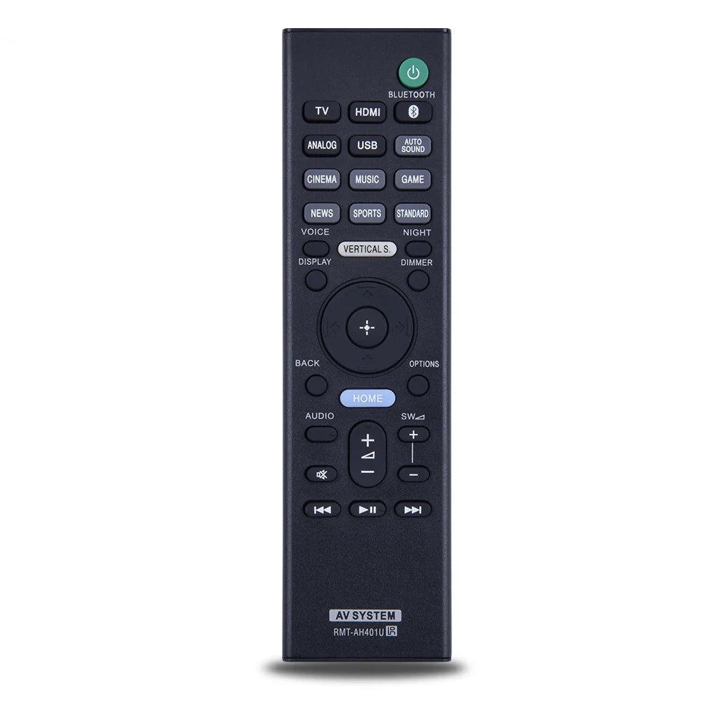 Sony RMT-AH401U Replacement Remote Control for Audio and Speaker Systems