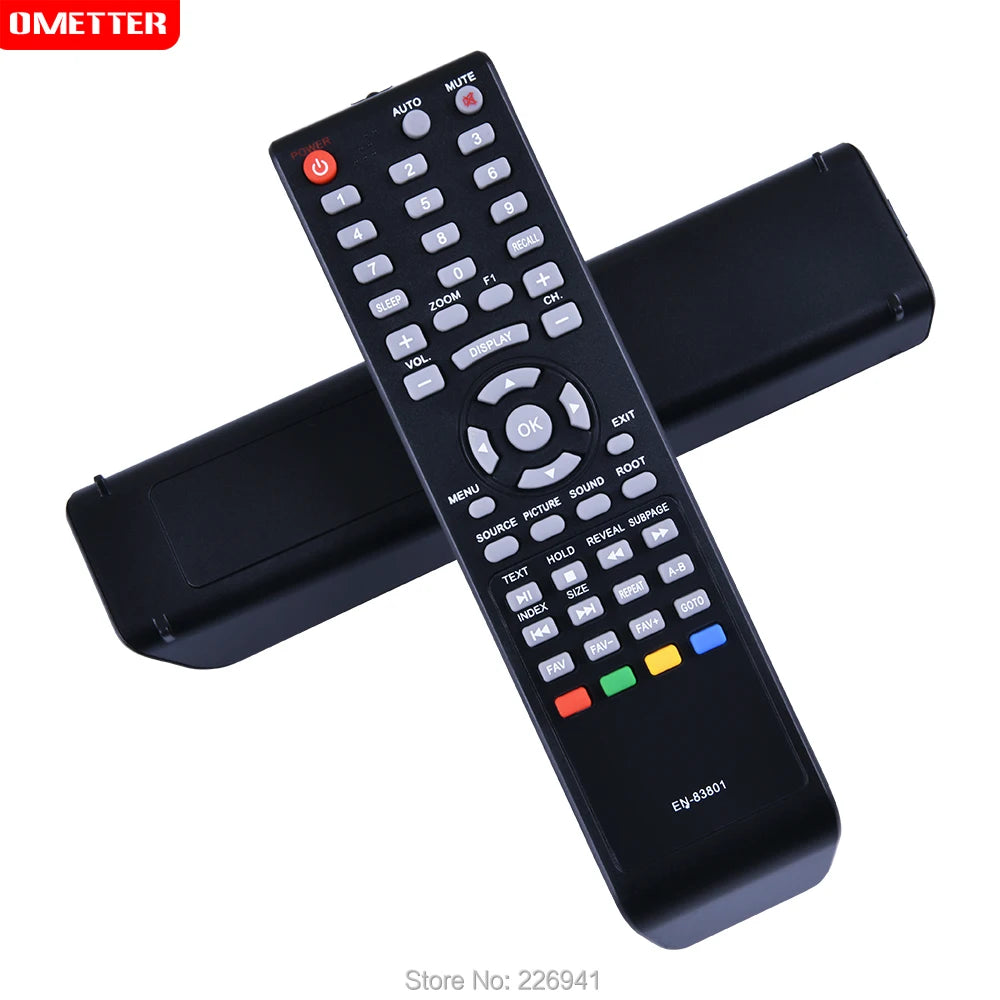 Hisense EN-83801 Replacement Remote Control for LED LCD Television Models