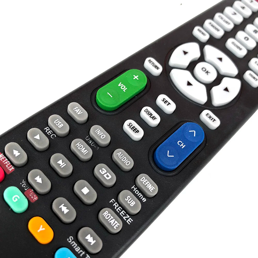 RM-014S+ Universal TV Remote Control Replacement for Multiple Television Brands Setup Required