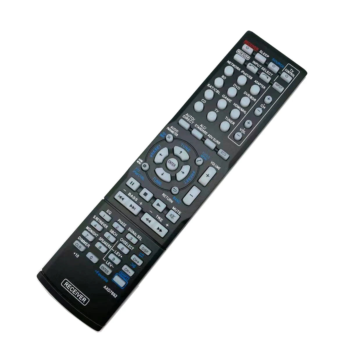 Pioneer AXD7692 Replacement Remote Control for VSX Series AV Receivers