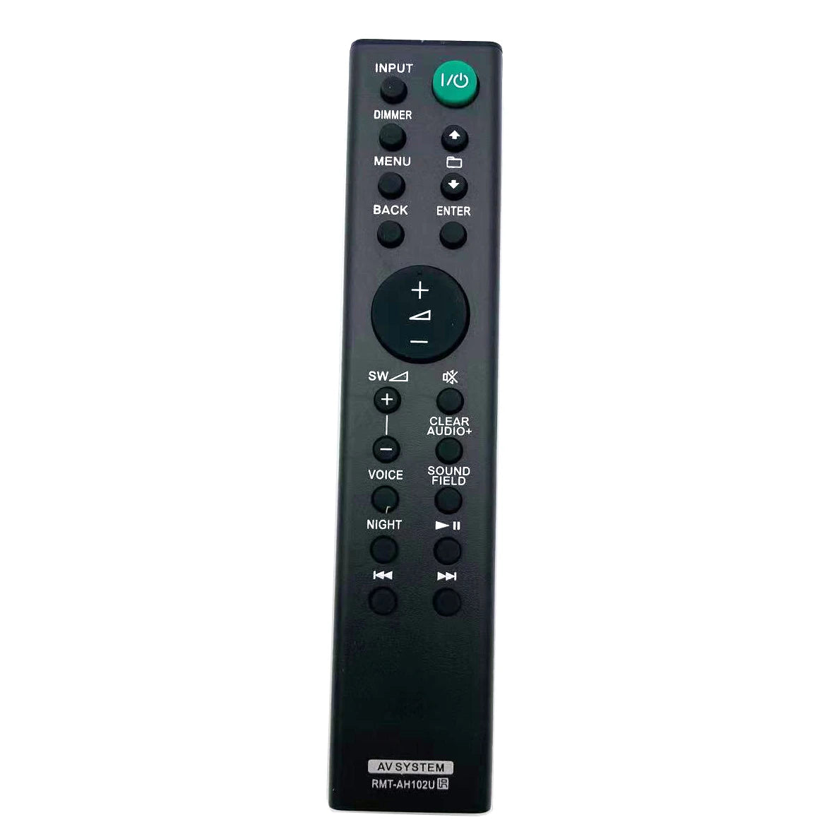 Sony RMT-AH102U Replacement Remote Control for HT Series Home Theatre and Sound Bar Systems
