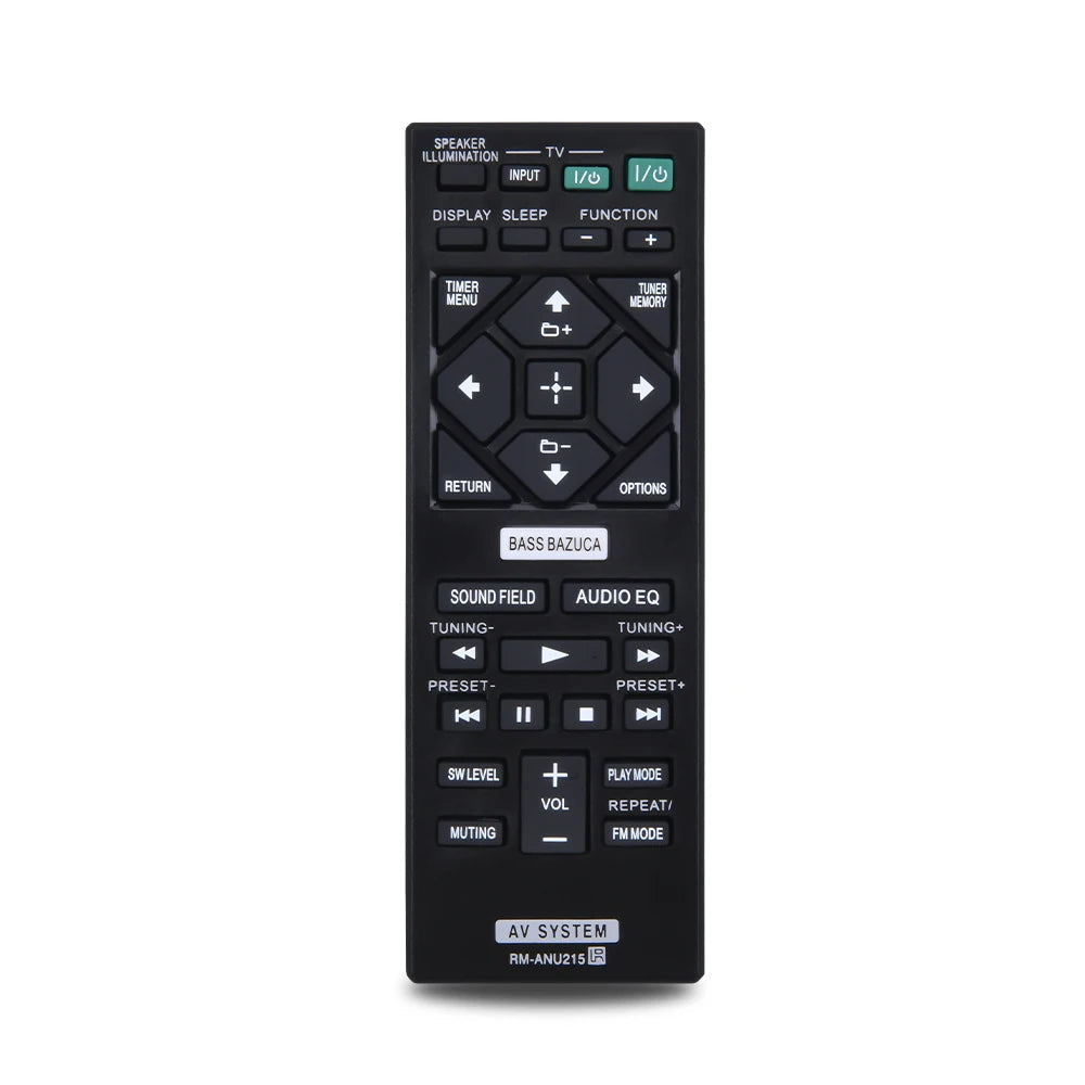 Sony RM-ANU215 Replacement Remote Control for Soundbar Audio Systems