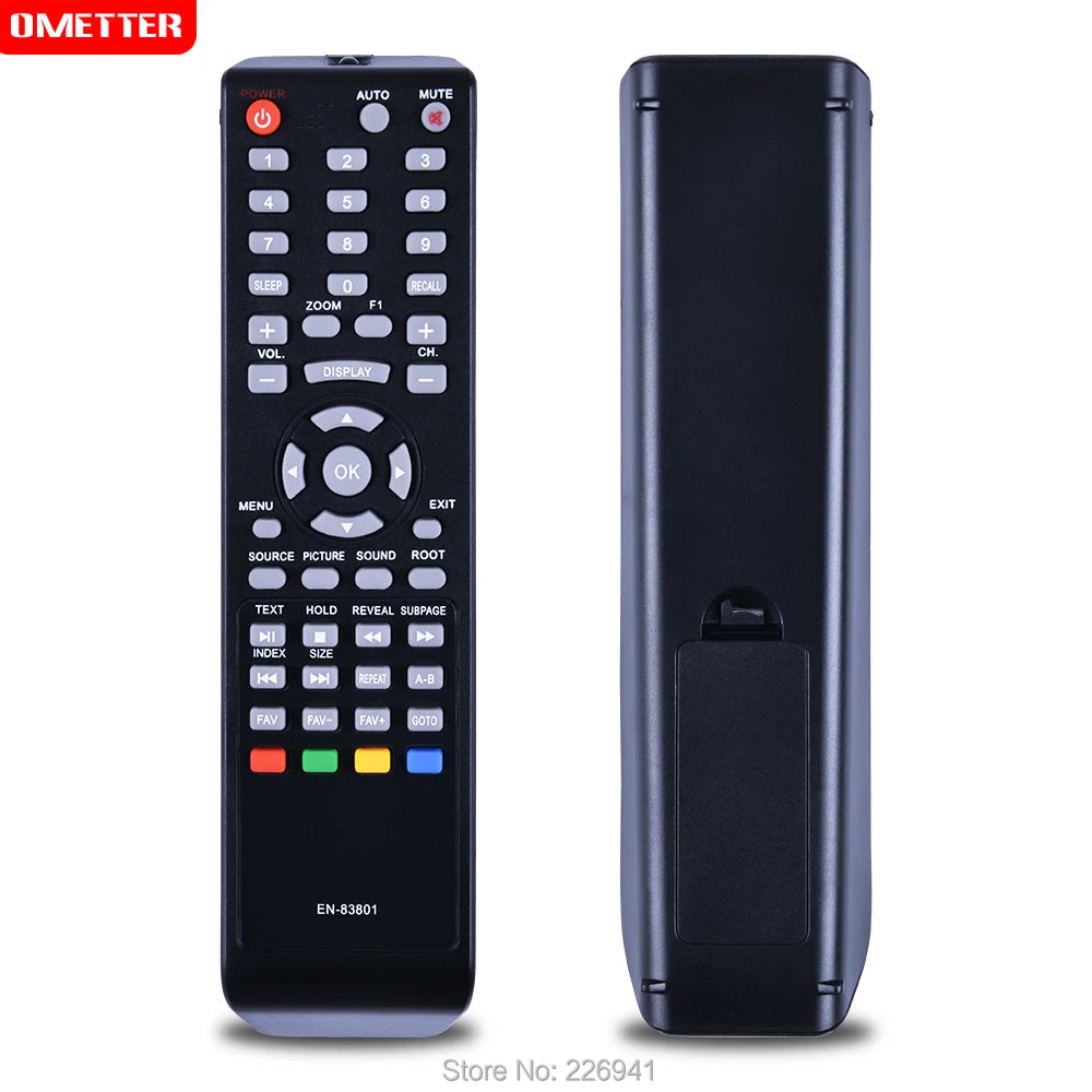 Hisense EN-83801 Replacement Remote Control for LED LCD Television Models