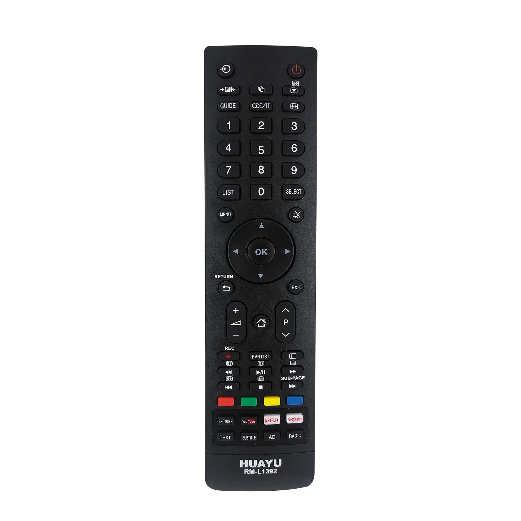 Toshiba CT-90300 Replacement Remote Control for LED and LCD Televisions