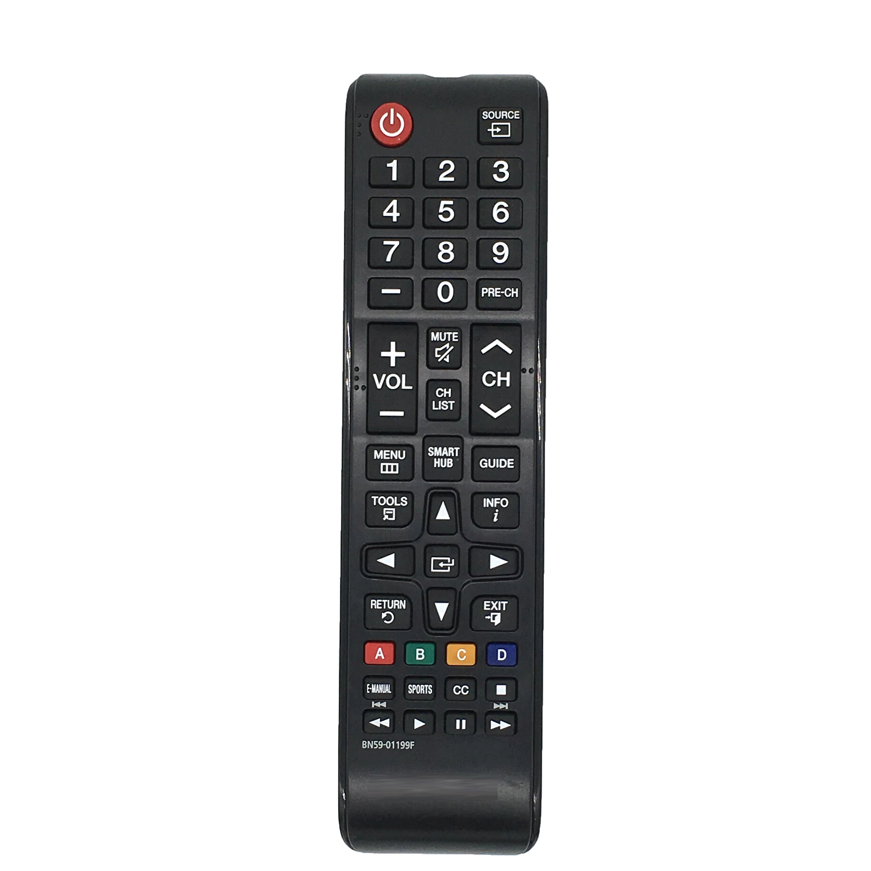 Samsung BN59-01199F Universal Replacement Remote Control for Smart LED Televisions
