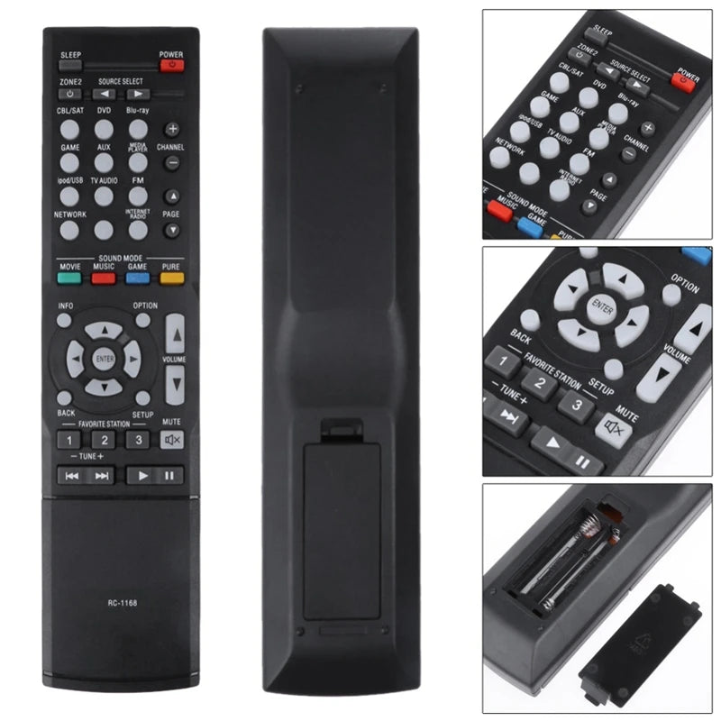 RISE-Replacement Remote Control for Denon Rc-1189 Rc-1196 Rc-1193 Rc-1192 Avr-S700W AV Receiver