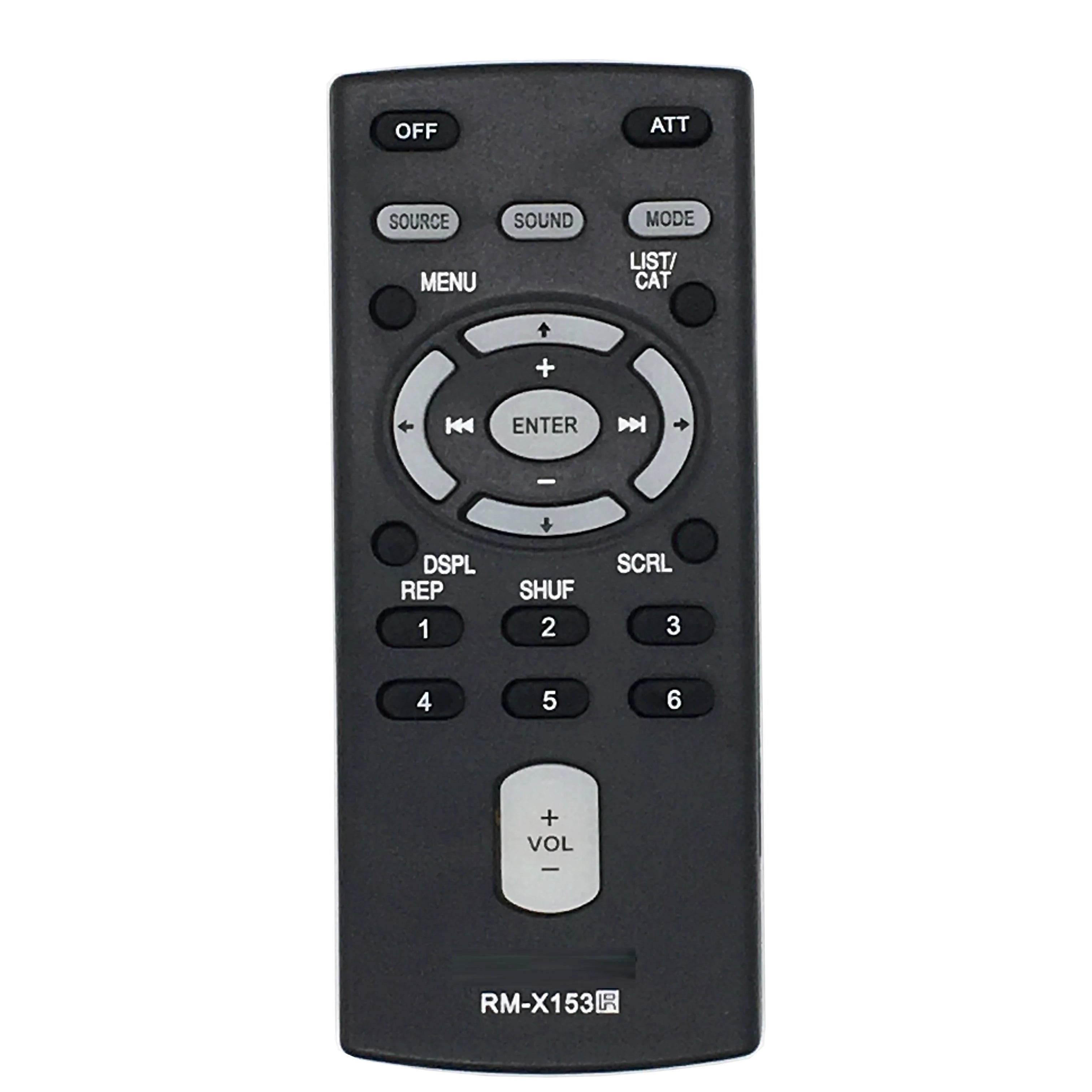 Sony RM-X153 Replacement Remote Control for CDX Series Car Audio Systems