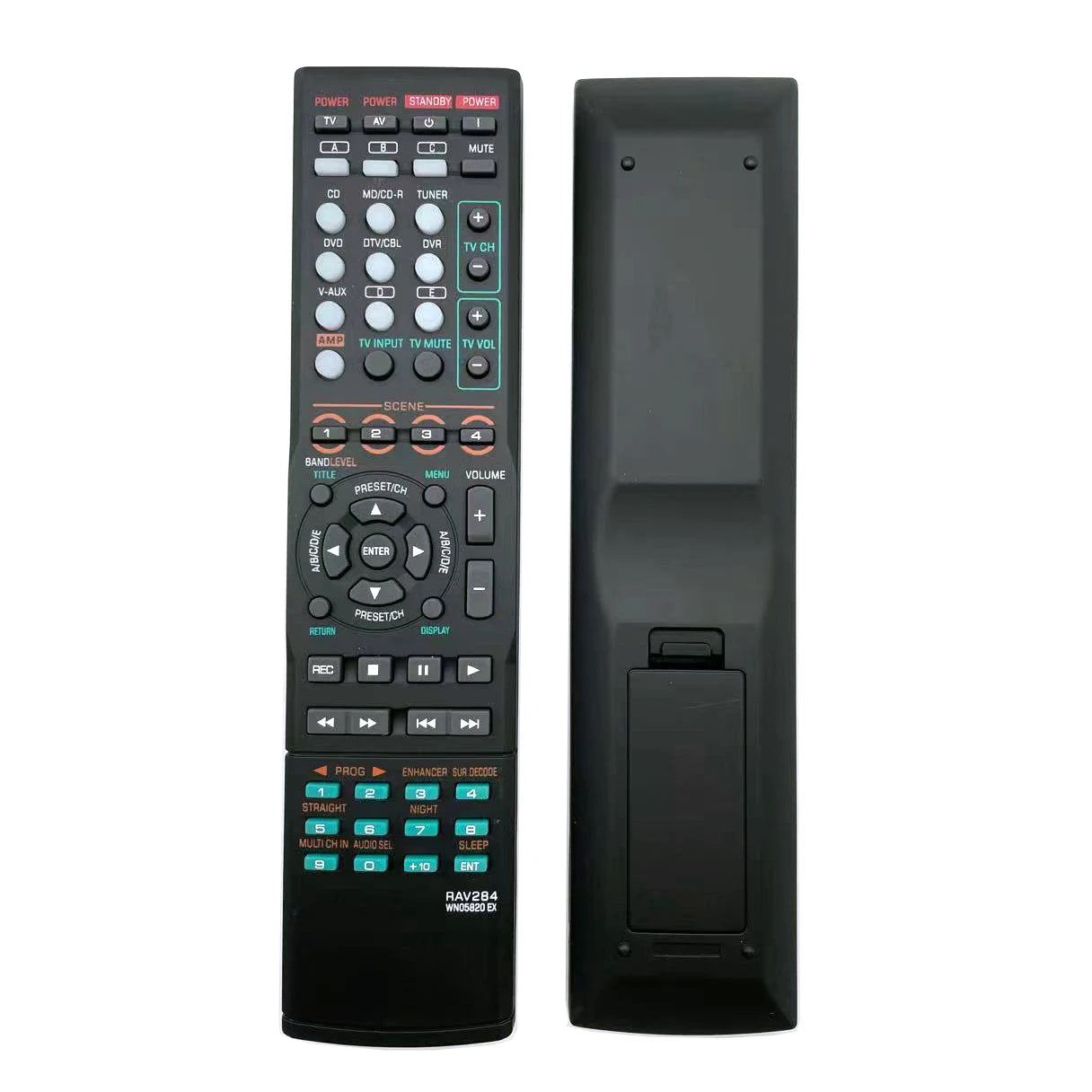 Yamaha RAV284 WN05820EX Replacement Remote Control for RX-V and HTR Series AV Receivers