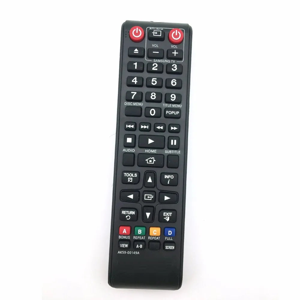Samsung AK59-00149A Replacement Remote Control for BD-F5100 BD-J5900 BD-HM59C BD-JM51 Blu-ray DVD Players
