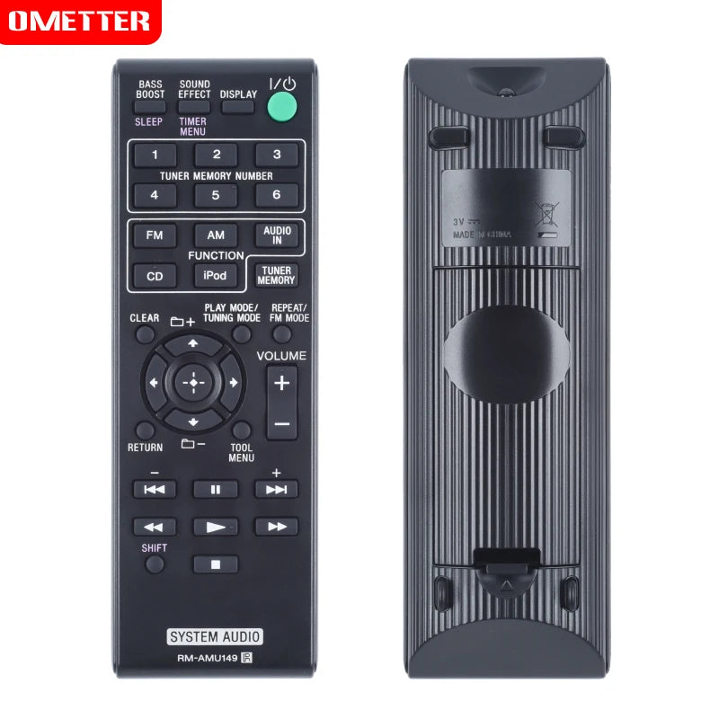Sony RM-AMU149 Replacement Remote Control for Audio and Micro Hi-Fi Systems