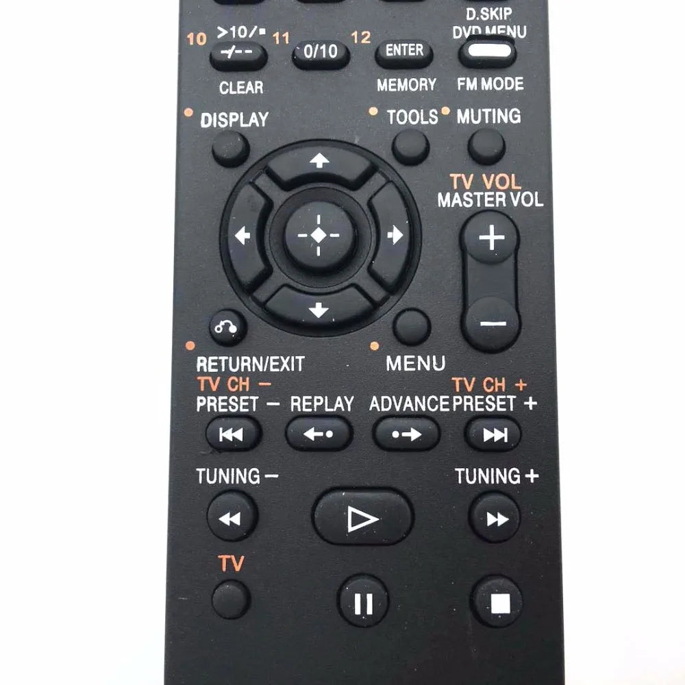 Replacement Remote Control RM-AAU019 for Sony STR-DE595 STR-DE885 STR-DE695 AV Receiver Systems