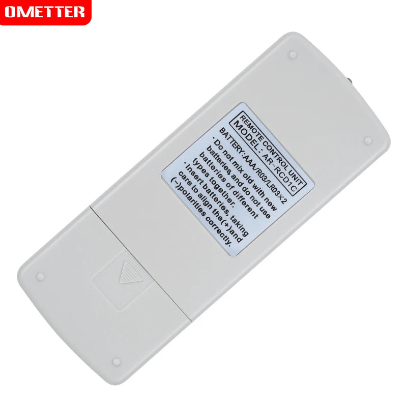 AR-RCD1C Remote Control Replacement for Fujitsu Air Conditioner AR-RCD1E AR-RCE1C