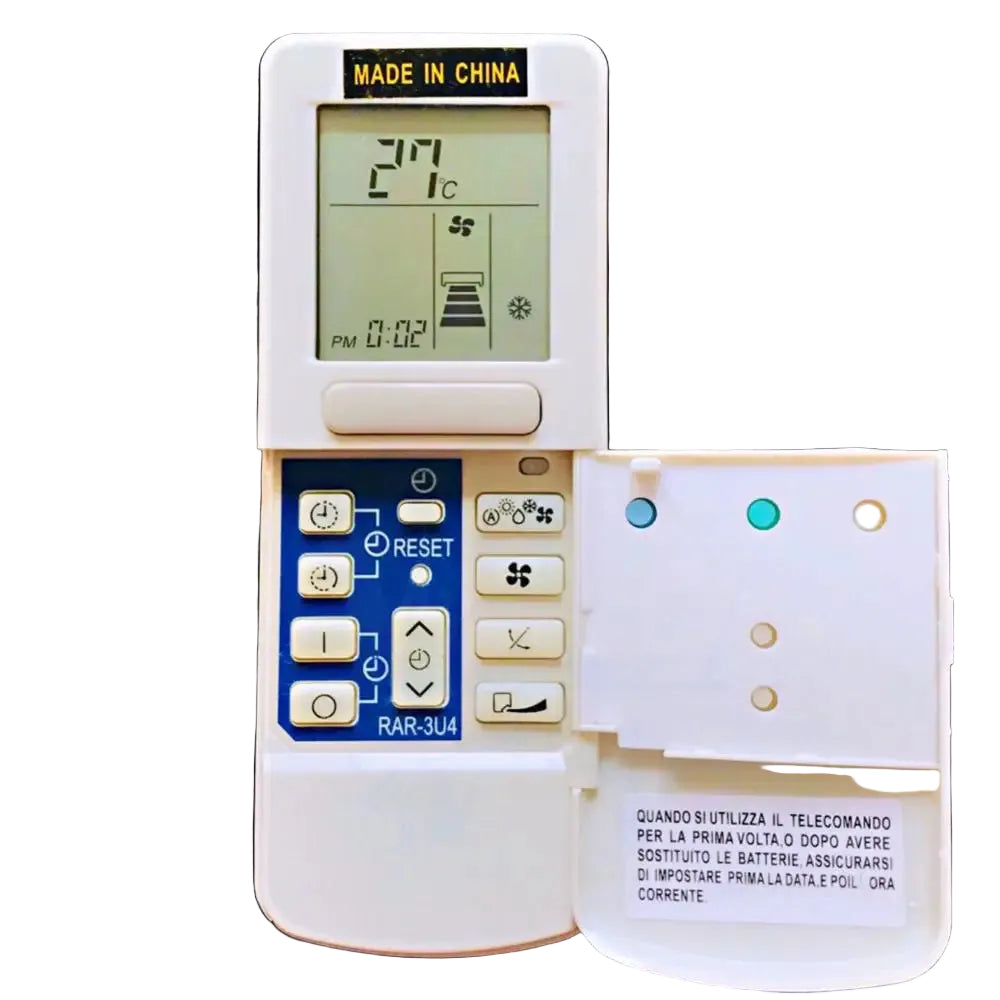 Replacement Air Conditioner Remote Control RAR-3U4 Compatible with Multiple Cooling System Models