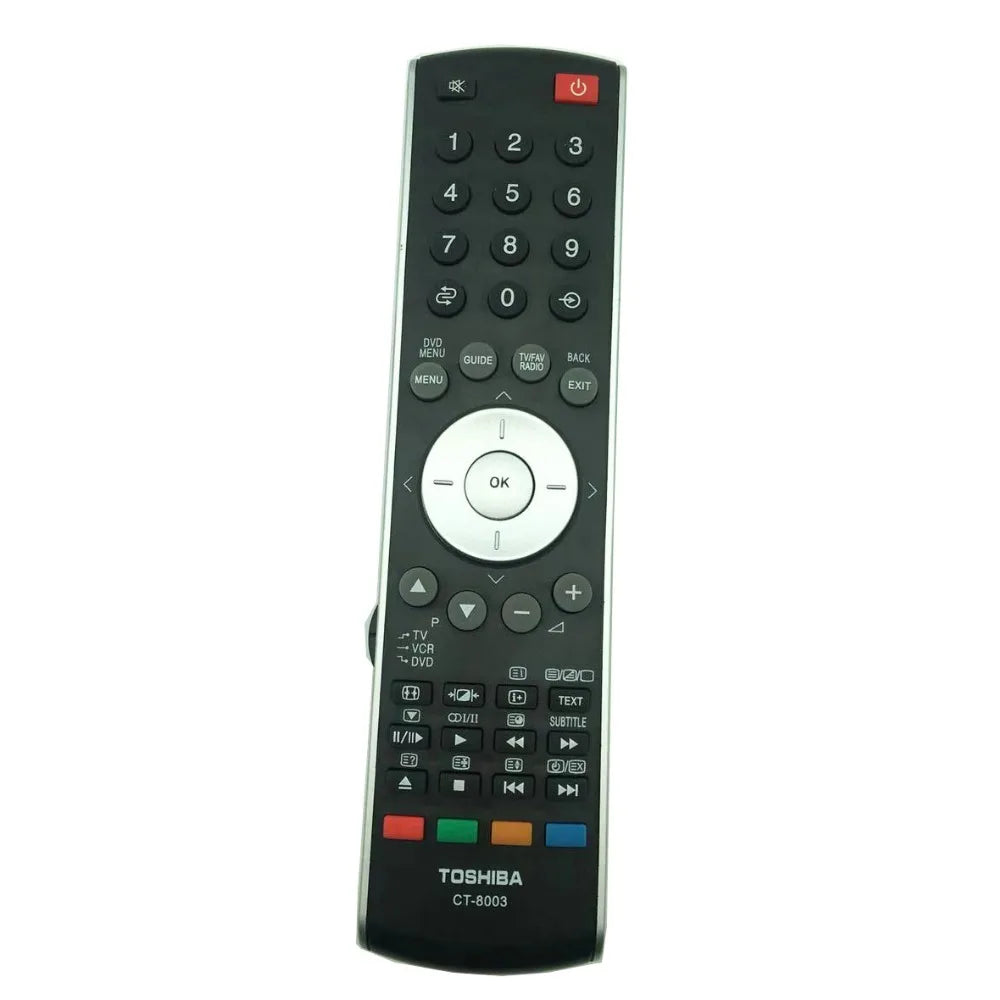 Toshiba CT-8003 Replacement Remote Control for REGZA LED and LCD Televisions