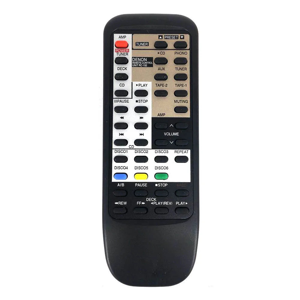 Denon RC-152 Replacement Remote Control for DCD, PMA and TU Series Hi-Fi Audio Systems