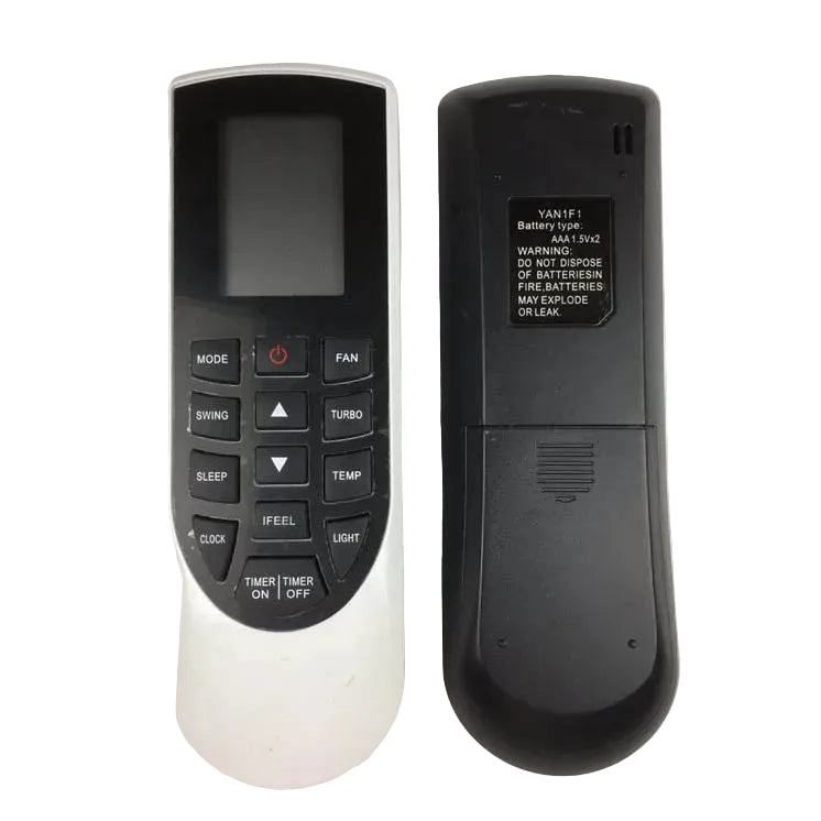 Gree YAN1F1 Replacement Remote Control for Split Air Conditioner Systems