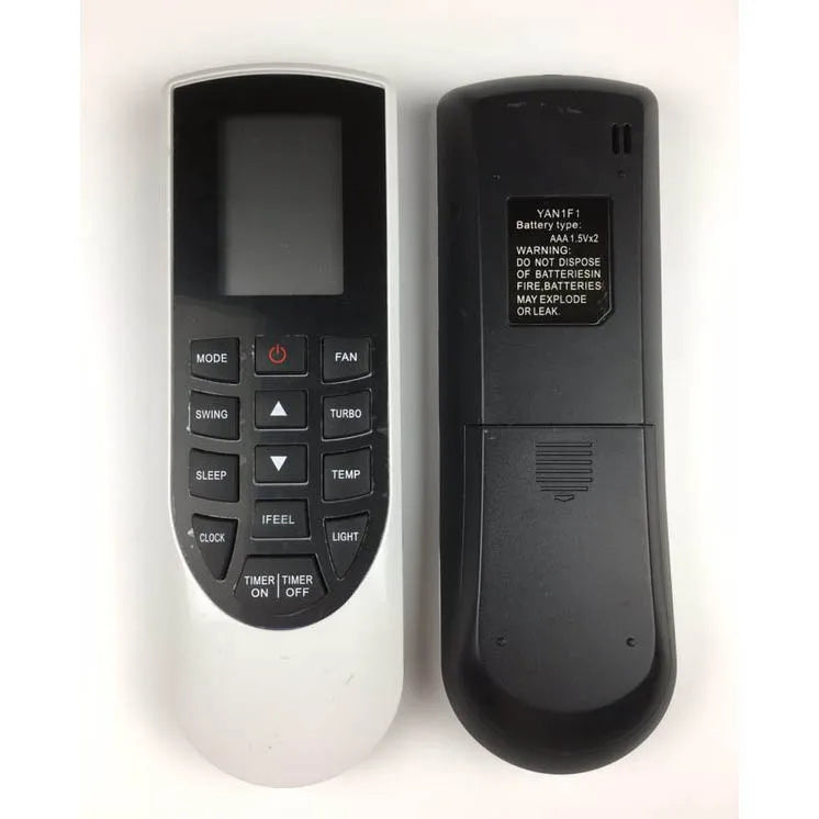 Gree YAN1F1 Replacement Remote Control for Split Air Conditioner Systems