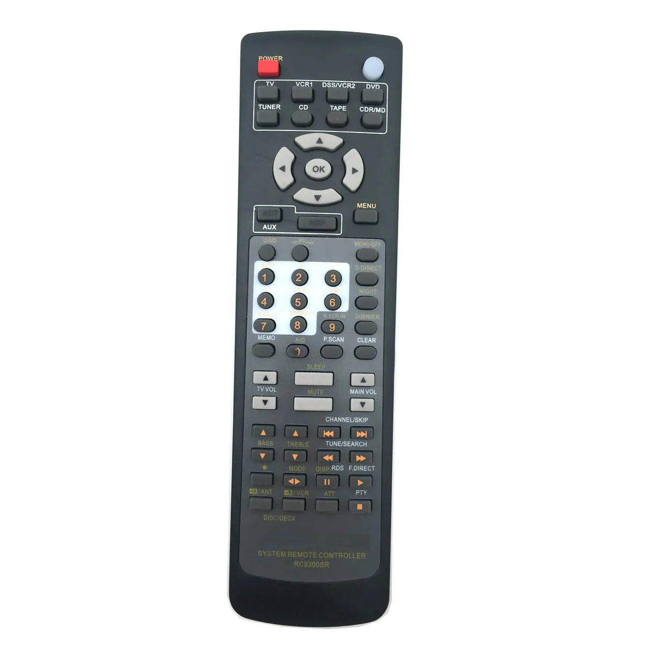 Replacement Remote Control RC5300SR for Marantz SR4200 SR4300 SR4400 SR5200 SR6200 Receivers