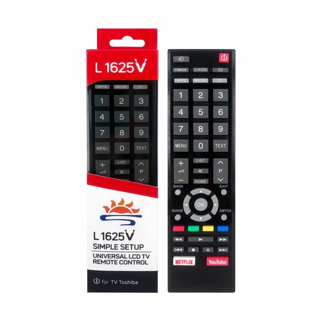 Toshiba CT-8547 Replacement Remote Control for 49L5865 and 55U5865 Series Smart Televisions
