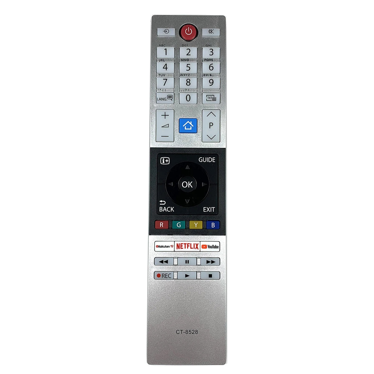Toshiba CT-8528 Replacement Remote Control for U6863DB Series Smart LED Televisions