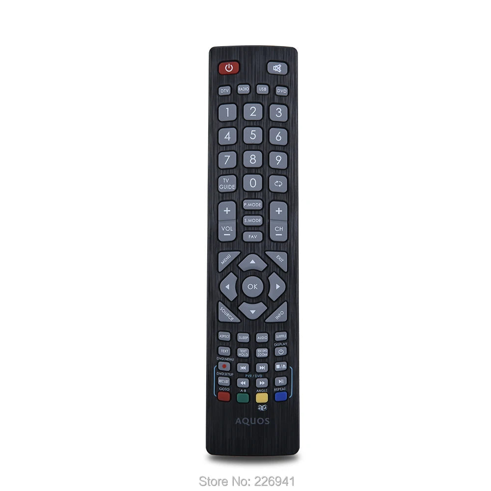 SHW-RMC-0103 Remote Control for Sharp Aquos Smart TV LC-32CFE5200E LC-40CFE5200E LC-43CFE5200E LC-32HG3141K LC-40FG3241K LC-22CF