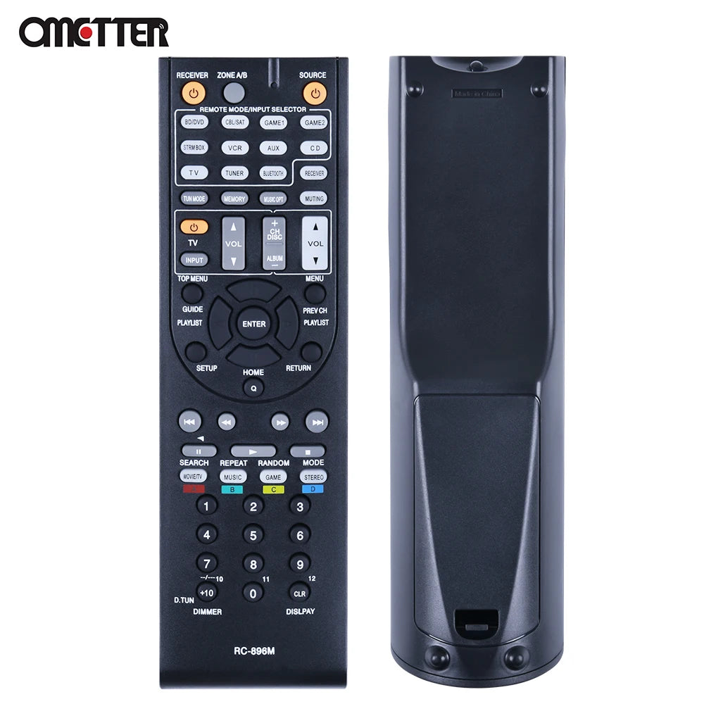 RC-896M RC-865M Remote Control Replacement for ONKYO AV Receivers