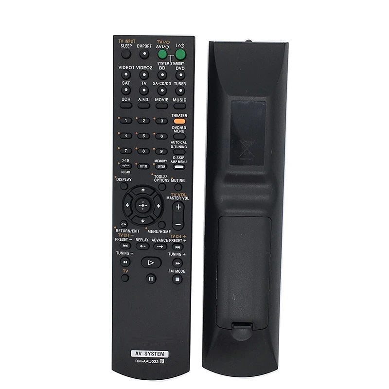 Sony RM-AAU022 Replacement Remote Control for STR Series AV Receivers and Home Theatre Systems