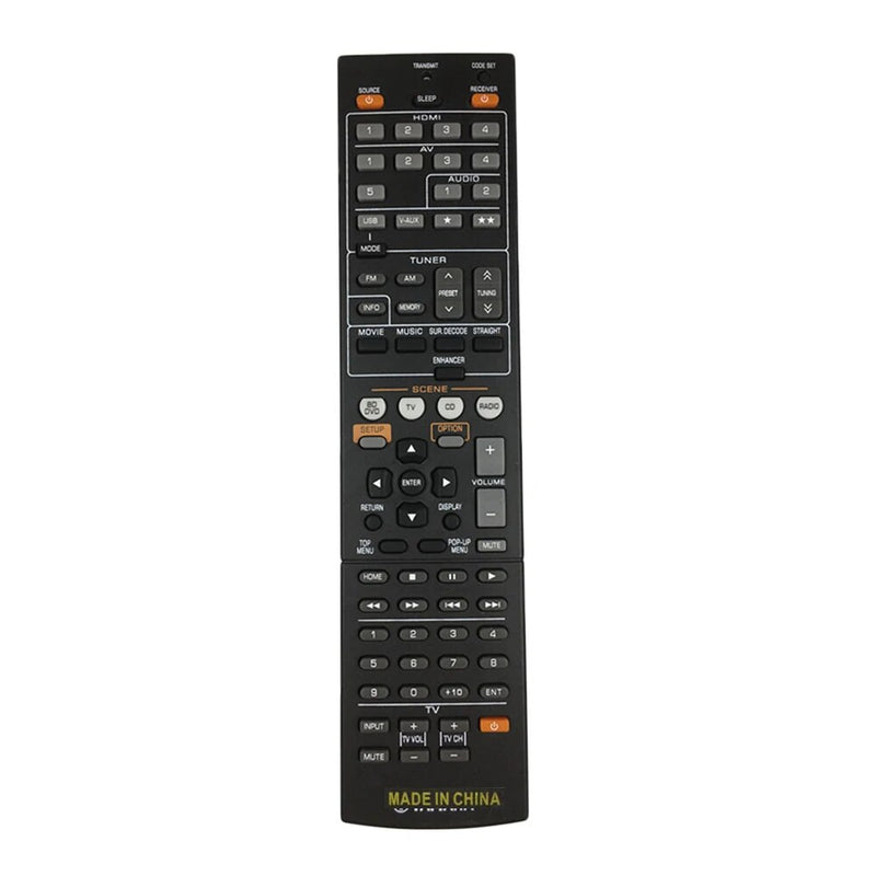 Remote Control Fit for Yamaha RX-V377 RX-V577 RX-V673 RX-V673BL Home Theater AV Receiver