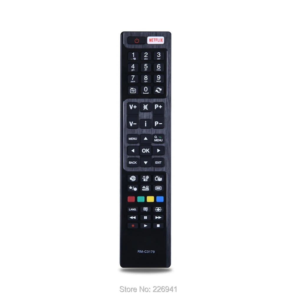 JVC RM-C3179 Replacement Remote Control for LCD HDTV Television Models