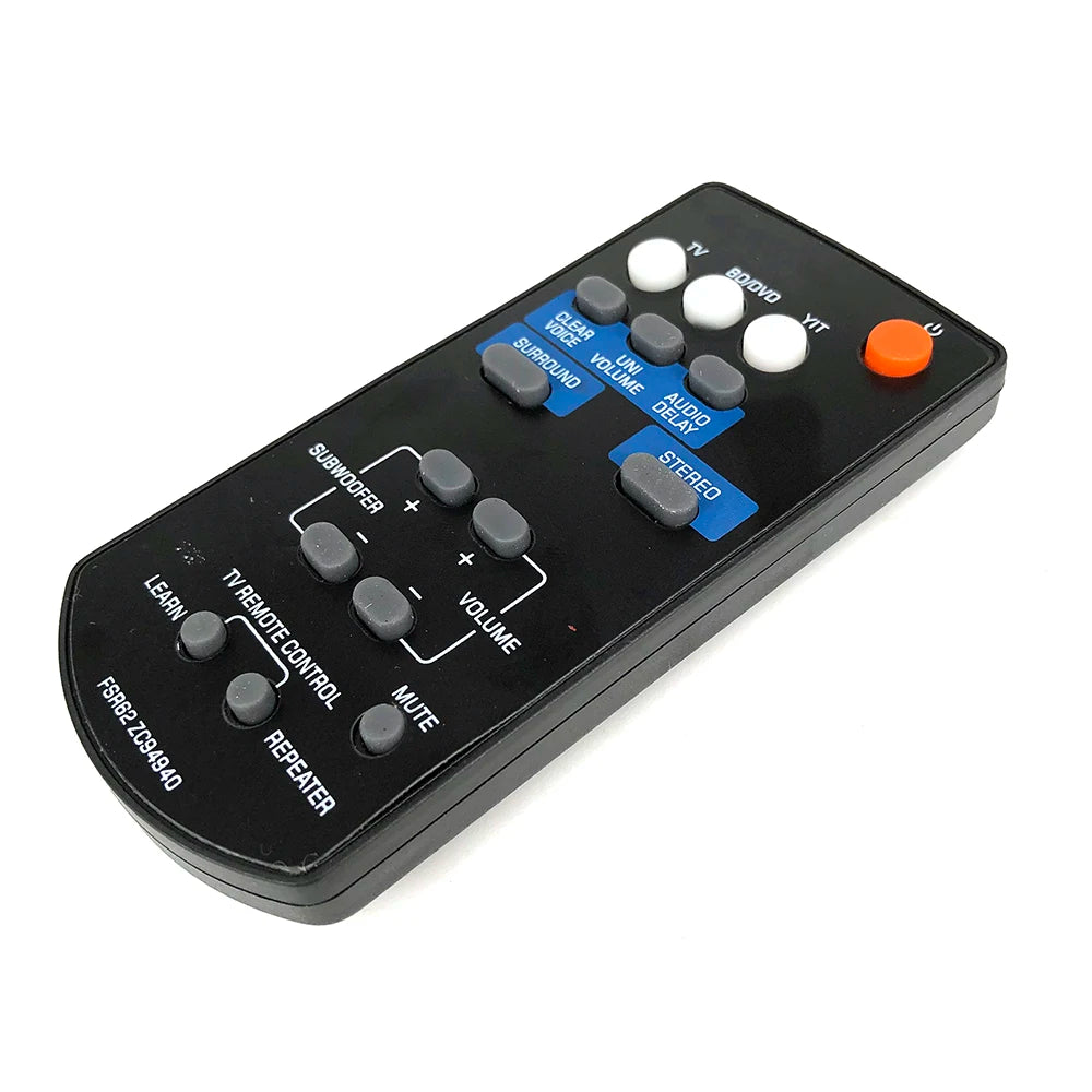 YAMAHA FSR62 Soundbar Remote Control FSR62 ZC94940 YAS-201 YAS-201BL YAS-CU201 – IR Remote