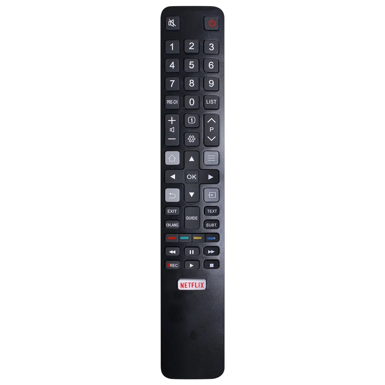 RC802N YAI2 Replace Remote Control for TCL Smart TV Models 32S6000S, 43S6500FS, 43DP640