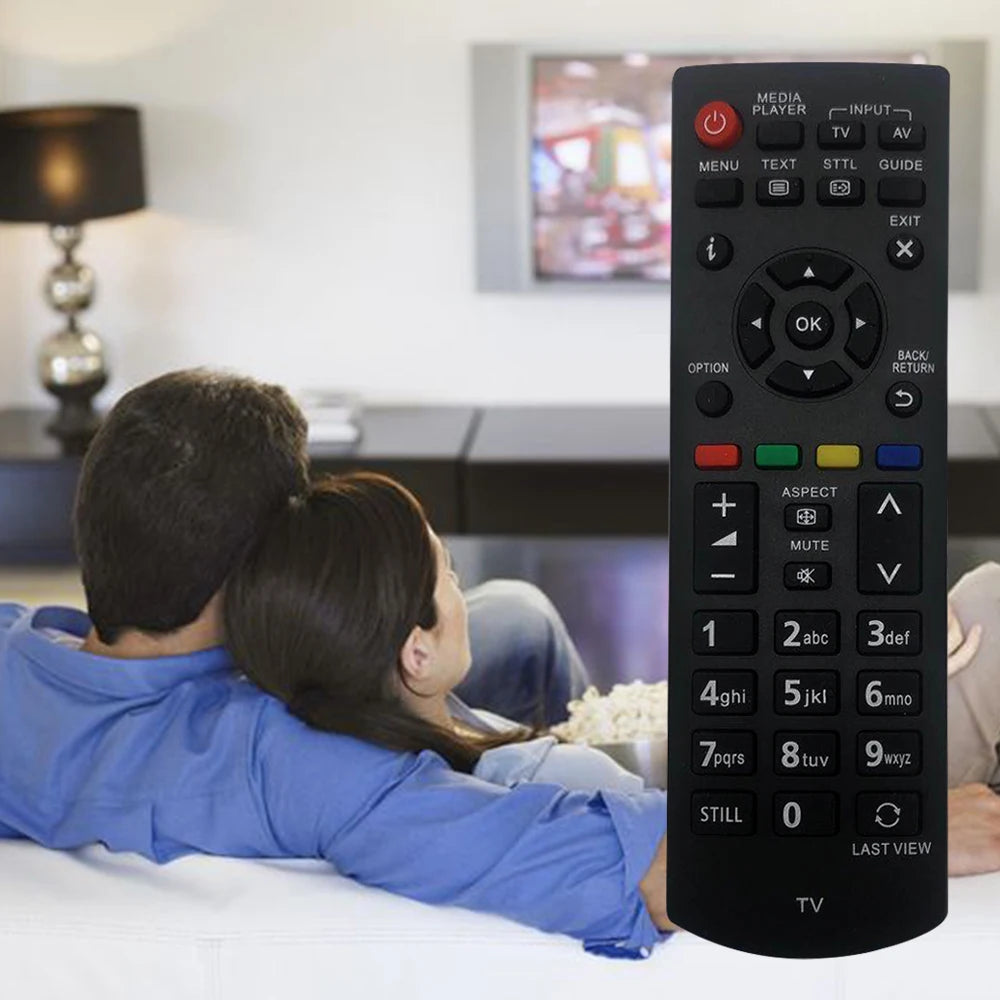 Universal Remote Control Compatible with Panasonic Plasma TV N2QAYB000816 N2QAYB000817 N2QAYB000976