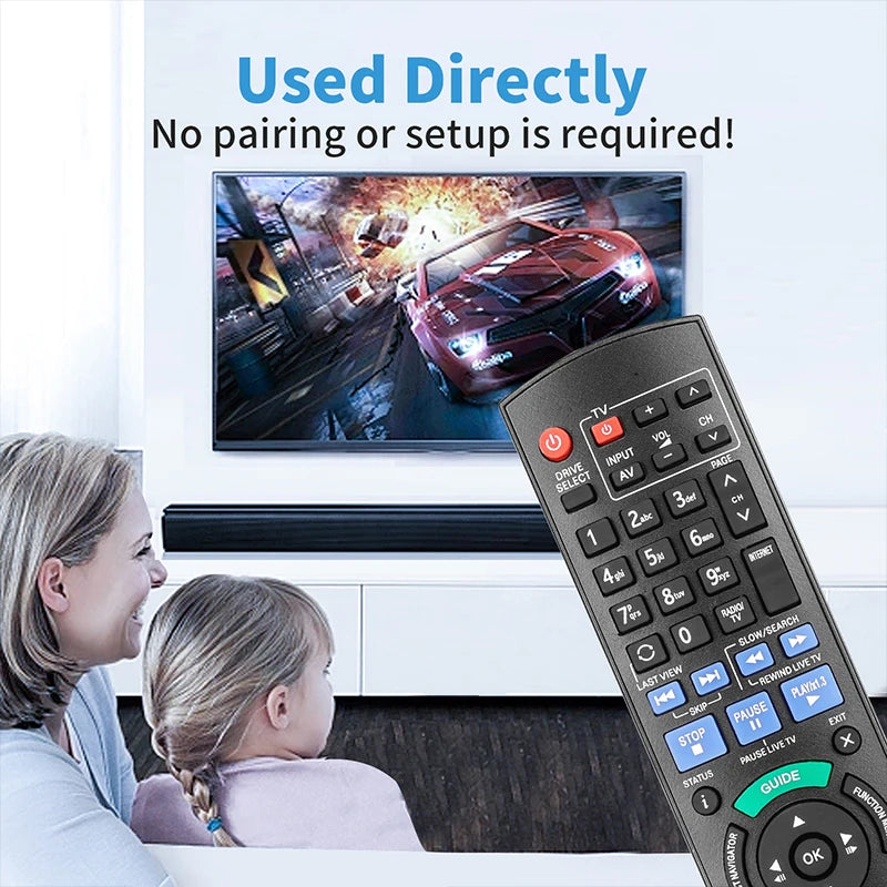 N2QAYB000980 Remote Control for Panasonic DVD Recorder DMR-XW440 DMR-XW440GL DMR-XW440GLK