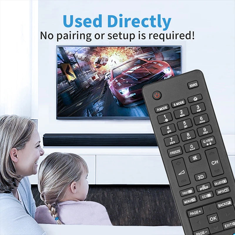 HTR-A18H Replacement Remote for LE28H600 LE32A650 LE32F600 LE32M600 LE50K6000 Haier LED LCD TV