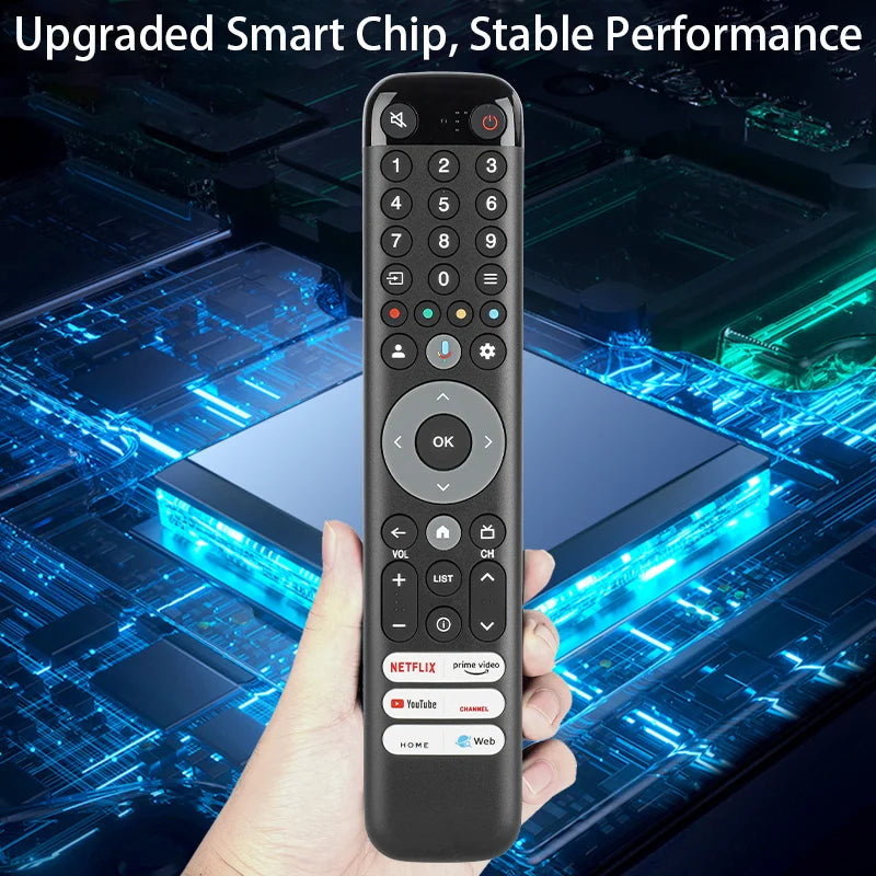 RC833 GUB1 Voice Remote Control for 50C643 50C645 55C745 65C745 75C845 TCL Smart TV