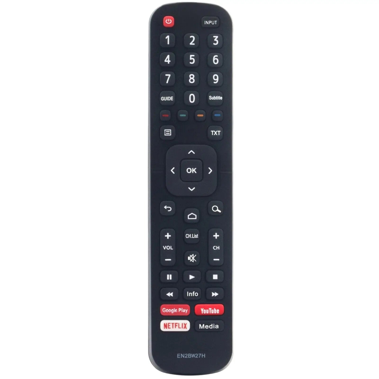 EN2BW27H Replacement Remote Control for 40A5700FA 43A5700FA Smart LED LCD TV
