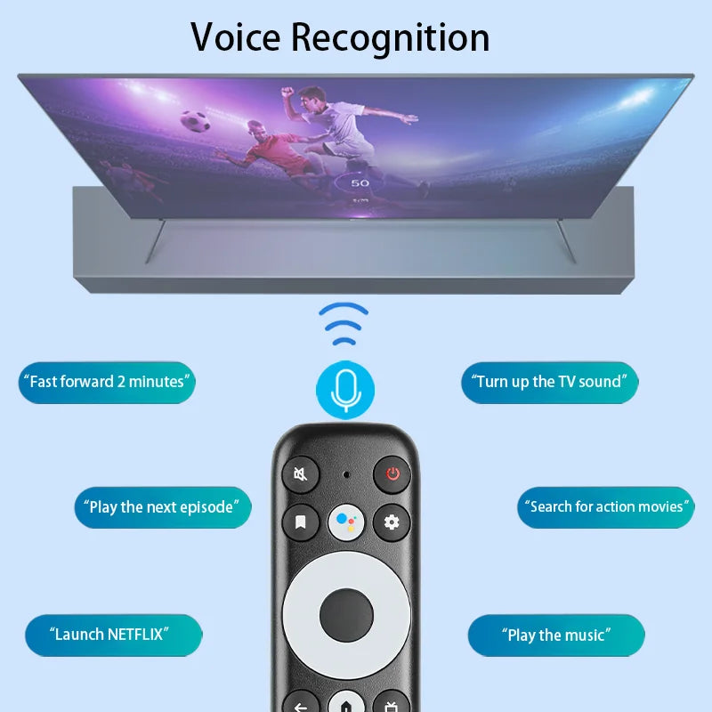 RC902V FAR1 Voice Remote Control for 43C635 50C635 55C735 55C835 65C735 65C835 TCL Smart TV