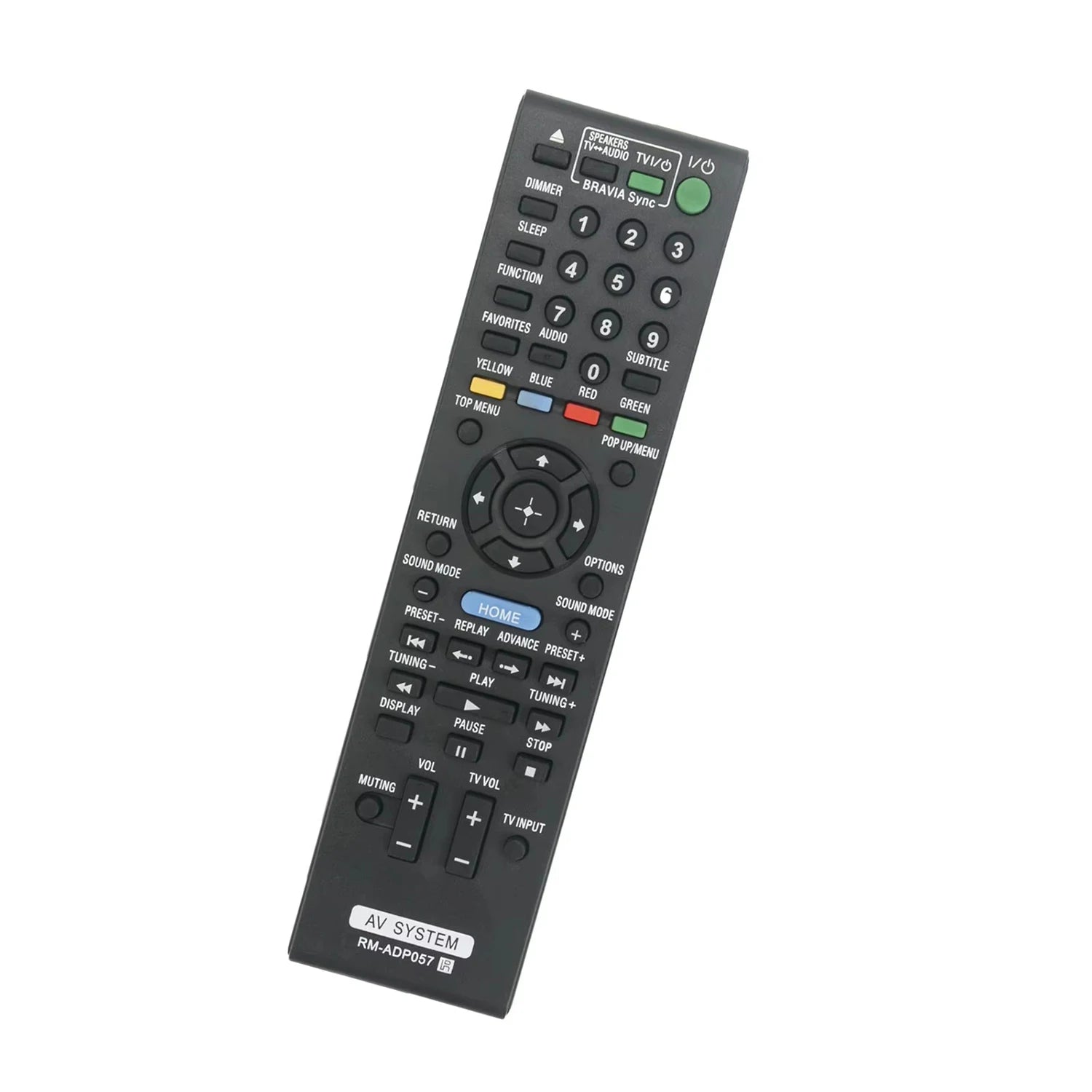 Sony RM-ADP057 Replacement Remote Control for BDV-E580 BDV-T58 BDV-L600 HBD-E280 AV System
