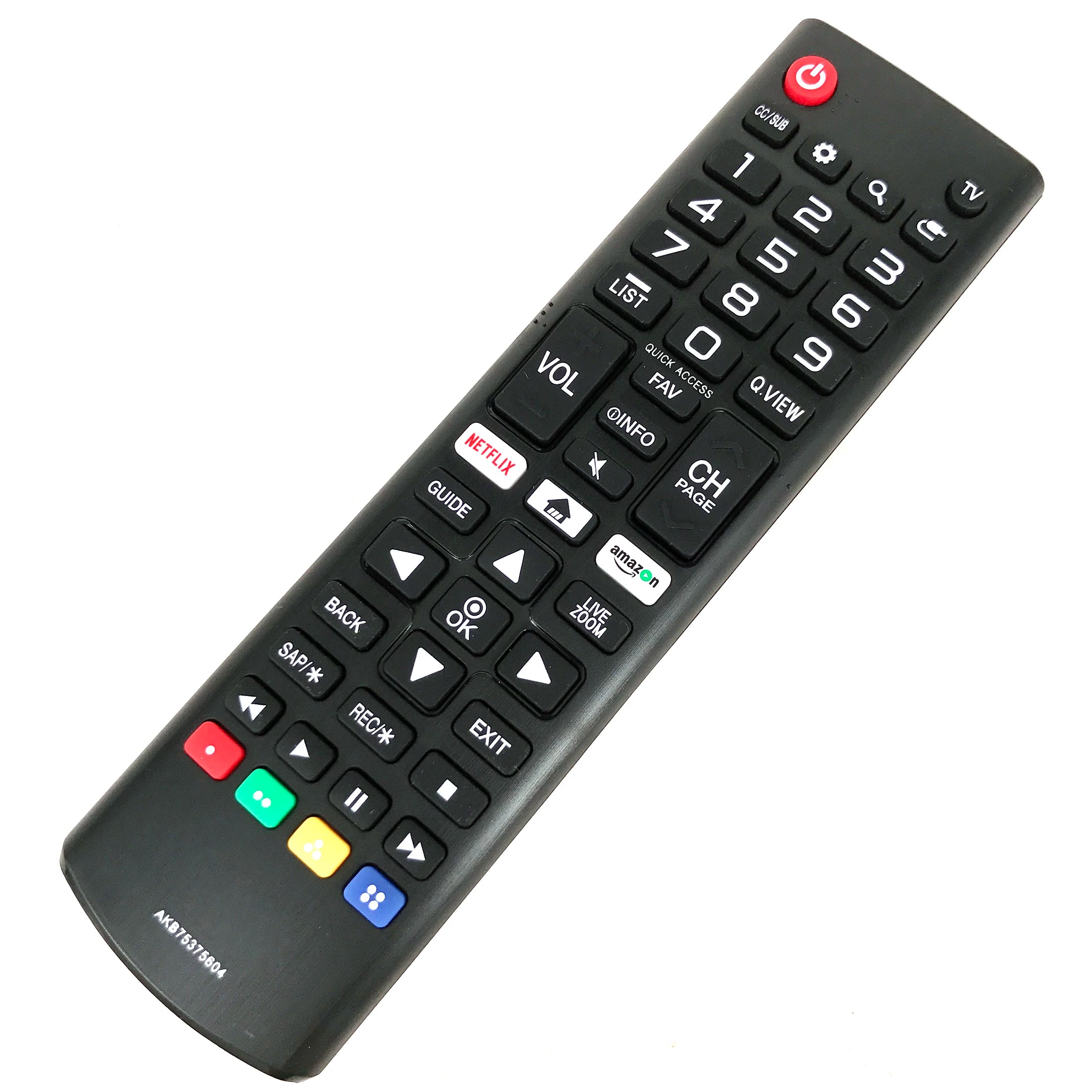 AKB75375604 Replacement Remote Control for 32LK540BPUA 43LK5700PUA OLED65W8PUA Smart TVs
